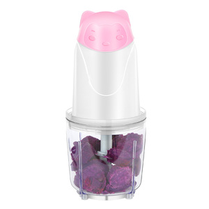 Baby Food Processor Electric Multifunctional <b>Mini</b> Blender For Infants With Meat <b>Grinder</b> And Juicer Function Pink White - Product Image 2