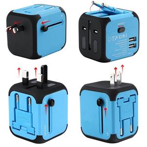 Adaptateur De Voyage universel avec 2USB ports adaptateur universel de chargeur de voyage <span class=keywords><strong>USB</strong></span> Chargeur <span class=keywords><strong>Mural</strong></span> - Product Image 4