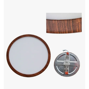 Faretti a LED regolabili 15W Design moderno 3000K luce bianca calda finitura mogano per Home Office Hotel Villa soffitto incassato - Product Image 2