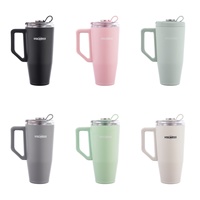 Gobelet isotherme sous vide en acier inoxydable 30 oz Source Factory, couleur et logo personnalisables, anti-fuite, isolation thermique 6-12h