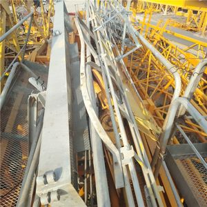 เครนทาวเวอร์แบบปรับระดับได้มือสอง 70 เมตร สำหรับ Ton Inverter 10 ตัน ความสูงปลายเครน Potain  เครนทาวเวอร์แบบปรับระดับได้มือสอง - Product Image 3