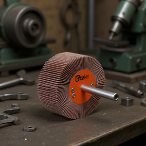 Disque à lamelles abrasif Ttake 30x10 mm, grain 80, tige de 3 mm pour le meulage et le polissage - Product Image 3