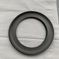 Bomba de vacío para compresor de aire, cilindro de cuero, material PTFE y fibra de carbono PEEK, anillo de pistón atomizador, anillo de sellado de motor