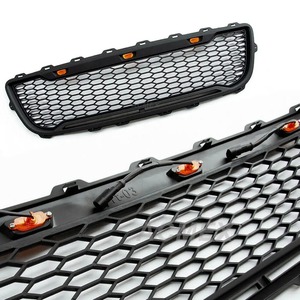 F150 <span class=keywords><strong>1995</strong></span>-2003 nero ABS griglia del paraurti anteriore stile Raptor con lettere e luci a LED griglia a nido d'ape griglia griglia per <span class=keywords><strong>Ford</strong></span> - Product Image 3