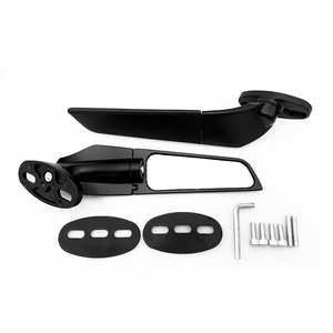 Rétroviseur universel rotatif réglable en aluminium modifié pour moto <span class=keywords><strong>CBR650R</strong></span> <span class=keywords><strong>F</strong></span> 1000RR 600RR 250R 300R 400RR 500R - Product Image 2
