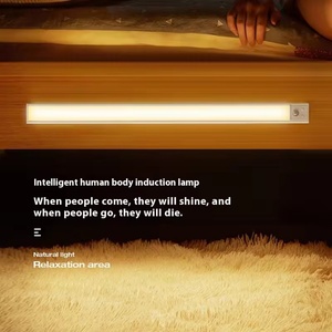 Luz LED Recargable Inalámbrica con Sensor de Movimiento de 3000K-6000K, Luces LED para Armario de Cocina, Color Negro - Product Image 3