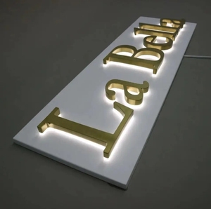 Tienda Empresa Logotipo de la marca Letra Signo Retroiluminado Business <span class=keywords><strong>Led</strong></span> Custom Channel Signs para negocios 3D <span class=keywords><strong>Led</strong></span> <span class=keywords><strong>Sign</strong></span> Board Outdoor - Product Image 6