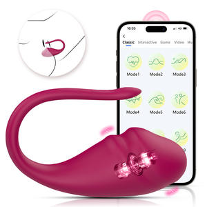 Neues Erwachsenen-Spielzeug Zauberstab-Ei Kabellose Fernbedienung APP-Steuerung Liebes-Ei Klitoris-<span class=keywords><strong>Stimulator</strong></span> Geeignet für Frauen G-Punkt-Vibrator - Product Image 1