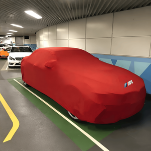 Telo Copriauto Personalizzato per BMW Classic <span class=keywords><strong>GT</strong></span> Performance Roadster, Tessuto Elastico in Velluto Morbido, Protezione per <span class=keywords><strong>Garage</strong></span> Interno ed Esterno - Product Image 5