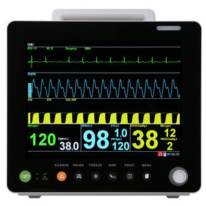 Monitor tanda Vital suhu anestesi medis dokter hewan multi parameter Monitor hewan portabel - Product Image 1