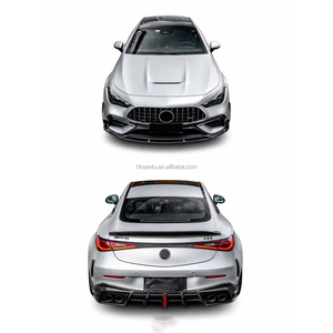 ชุดแต่งคาร์บอนไฟเบอร์แห้ง AE DESIGN สำหรับ Mercedes-Benz CLE53 ประกอบด้วยลิ้นกันชนหน้า คานาร์ด สเกิร์ตข้าง ดิฟฟิวเซอร์หลัง สปอยเลอร์ ผลิตด้วยกระบวนการอบด้วยความร้อนแบบ Autoclave - Product Image 1