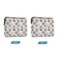 Sacs de transport matelassés imperméables pour ordinateur portable avec fermeture éclair, style hawaïen, prix de gros, logo personnalisé