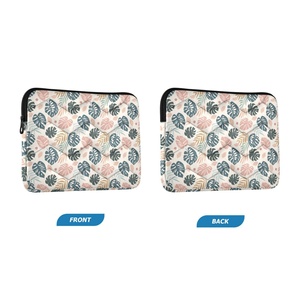 Hawaii Style Wholesale Price Customs Logo Travel Quilted Waterproof <b>Computer</b> Sleeve Laptop Zipper Pouch <b>Bags</b> - Product Image 2