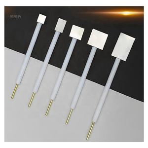 אלקטרודת גיליון פלטינה 99.99% לפסל אלקטרודת לוחית אלקטרוכימיה - Product Image 2