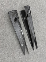 Couvre-poignée de portière en fibre de carbone sèche style MSO pour McLaren 570S 600LT 540C 570GT LH RH Paire 2 pièces