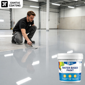 Epoxi de dos componentes sin solventes, colorido, autonivelante, de alta durabilidad, a prueba de polvo, para revestimiento de pisos de concreto en interiores. - Product Image 1
