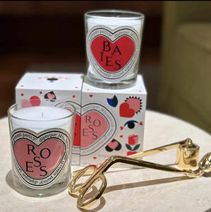 เทียนหอมทำมือจากถั่วเหลืองผสมขี้ผึ้ง <span class=keywords><strong>ก</strong></span>ลิ่นหอมระดับพรีเมียม สำหรับเทศกาลคริสต์มาสและวันวาเลนไทน์  ขายส่ง  สำหรับตกแต่งภายใน  ไม่มีควัน  ของขวัญสุดพิเศษ - Product Image 4