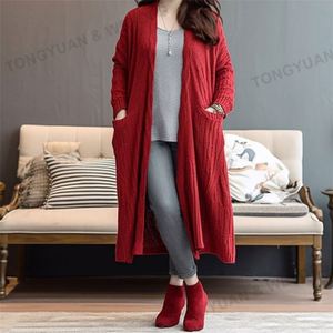 Femmes grande taille vêtements 2023 Offre Spéciale femmes <span class=keywords><strong>long</strong></span> tricot Cardigan <span class=keywords><strong>pull</strong></span> <span class=keywords><strong>long</strong></span> <span class=keywords><strong>sans</strong></span> manches Cardigan <span class=keywords><strong>pull</strong></span> - Product Image 2