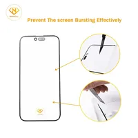 Verre extérieur avant 1:1 ORI avec OCA Goose pour Apple 17 Pro Max, compatible iPhone 11 12 13 14 15 16 17 Pro Max, pour réparation d'écran tactile