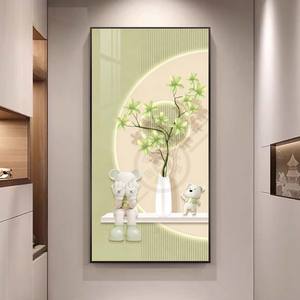 Pintura de Parede Abstrata Ecológica e Pinturas a Óleo de Arte Moderna Suspensas para Ambientes Residenciais e Corporativos - Product Image 3