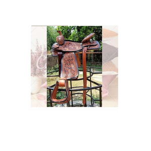 Silla de Montar Occidental de Cuero de Alto Rendimiento, Diseñada para Brindar Resistencia, Estabilidad y Comodidad al Jinete, con Artesanía en Cuero Resistente - Product Image 5