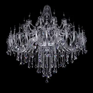 Hight quality large european gold traditional maria theresa crystal chandelier for hotel project