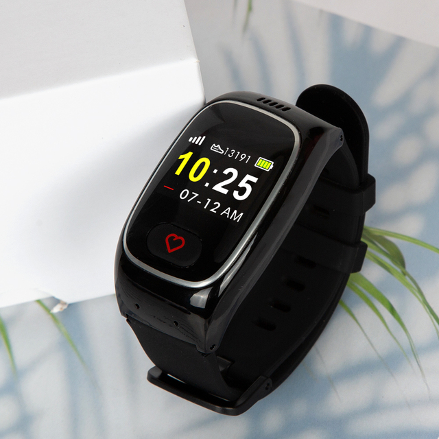 4G GPS SOS Emergency Smart Watch with Sleep Tracker & IP67 Waterproof for Elderly and Kids