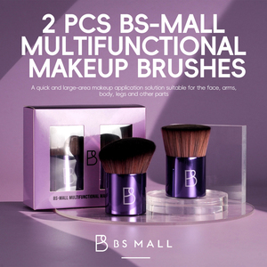 แปรงคา<span class=keywords><strong>บ</strong></span>ูกิสีม่วง 2 ชิ้น แบ<span class=keywords><strong>บ</strong></span>พกพา หัวแปรงแ<span class=keywords><strong>บ</strong></span>นเฉียง สำหรับรองพื้นชนิดน้ำ ครีม แป้งฝุ่น <span class=keywords><strong>บ</strong></span>ลัชออน แปรงคา<span class=keywords><strong>บ</strong></span>ูกิขนาดใหญ่ ขนแปรงฟู - Product Image 5