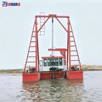 Pompe de dragage à aspiration par jet LUBANLE pour moteur diesel Wechai, pour l'extraction de sable et d'or, le dragage de boue de rivière, capacité de travail de 400 m³/h