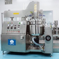 Machine de fabrication de mayonnaise en acier inoxydable APVO Malaxeur émulsifiant sous vide