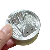 Torno CNC de Precisión para Torneado y Fresado de Componentes de Aluminio Anodizado, Fabricado en China