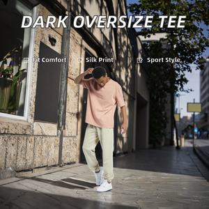Camiseta Casual de Gran Tamaño para Hombre, Color Oscuro, de Alta Calidad, Spandex/Algodón Jersey, 240 Gramos, Lisa, para Impresión Serigráfica, Deportiva y Resistente - Product Image 2