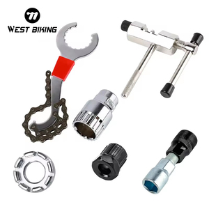 WEST BIKING Tournevis de <span class=keywords><strong>vélo</strong></span> à rayons hexagonaux en gros Outils de moto <span class=keywords><strong>Kit</strong></span> d'outils de <span class=keywords><strong>réparation</strong></span> d'extracteur de rang de <span class=keywords><strong>vélo</strong></span> multifonction - Product Image 1