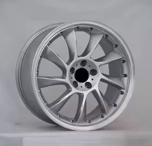 Jantes en alliage GPW haute performance de 19 pouces, décalées, 5-112 avec lèvres usinées argentées de 66,56 mm pour MERCEDES-Benz <span class=keywords><strong>Lorinser</strong></span> - Product Image 1