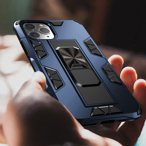 LeYi Magnétique Car Mount Function Hybrid Built-in Kickstand Hard Phone Case pour <span class=keywords><strong>iPhone</strong></span> <span class=keywords><strong>11</strong></span> 17 Pro Shockproof Case - Product Image 4