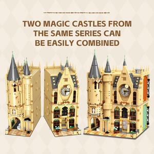 JIESTAR JJ9148 1255 Piezas, Serie de Películas, Torre del Reloj de Hogwarts, Bloques de Construcción, Modelo de Juguete Educativo Técnico, Regalo Festivo - Product Image 4