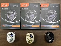 Q26 2025 TWS casque sans fil de haute qualité avec écouteurs de sport antibruit jeu de puces JL et indicateur de batterie LED