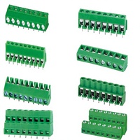 Connecteur à vis pour bornier de circuit imprimé, pas de 2,54 mm, JIATEL