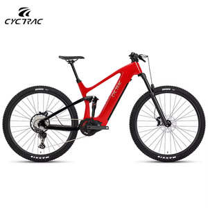 Vélo de montagne en fibre de carbone de haute qualité, 29 pouces, 12 vitesses, suspension intégrale, vélo électrique pour adultes, performances à haute vitesse, 105/R - Product Image 1