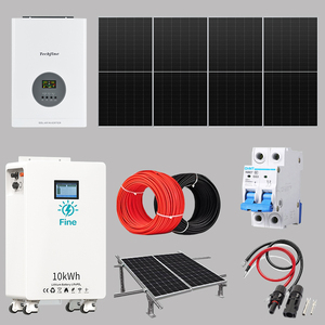 ระบบโซลาร์เซลล์ออฟกริด JEESENG 5500 วัตต์ พร้อมแบตเตอรี่ลิเธียม ชุดพลังงานสำหรับบ้านแบบ PWM รุ่น JE-10-SES-FINE ระบบออฟกริด เฟสเดียว 5 - Product Image 4