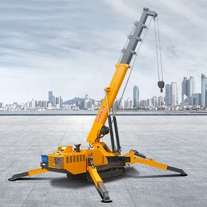 מנוף זחלילי מיני על מסילות, מנוף טלסקופי נייד לשימוש פנימי וחיצוני, <span class=keywords><strong>3</strong></span> טון, 5 טון, 8 טון, מנוף עכביש טלסקופי חשמלי - Product Image 5