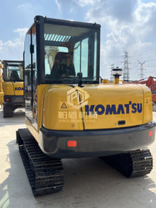 Excavadora Usada Komatsu PC56 de 5 Toneladas de Buen Rendimiento a Bajo Precio en Venta, Excavadora de Orugas Komatsu PC56-7 Usada - Product Image 5