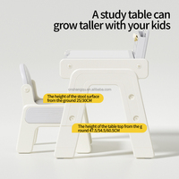 Table et chaises de jeu pour deux enfants VSUCH, jeu éducatif, dessin à la maison, construction de blocs, apprentissage, devoirs, table d'activités en plastique pour enfants