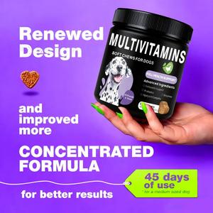 Friandises à mâcher <span class=keywords><strong>pour</strong></span> chiens riches en protéines 10-en-1, complément <span class=keywords><strong>pour</strong></span> le gain musculaire, nutrition quotidienne <span class=keywords><strong>pour</strong></span> animaux de compagnie, favorisent la <span class=keywords><strong>croissance</strong></span> musculaire des chiens - Product Image 4