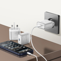Adaptador de Corriente LDNIO Q20 con Enchufe EU/UK/US, Directo de Fábrica, 60W 20V, PD 3.2, PPS, UFCS, Cargador de Viaje Global