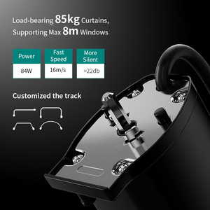Sinful Motorized <strong>Curtain</strong> Track System Electric DC <strong>Motor</strong> for <strong>Curtains</strong> Smart Tuya Homekit Google Assistant APP Control - Product Image 4