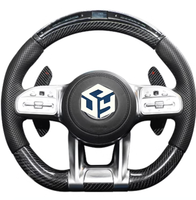 Volant sport en cuir pour Mercedes Benz C217 W209 W204 W205 W206 W207 Coupé C63s C63 AMG