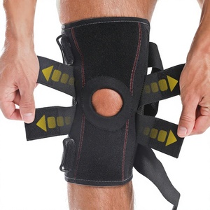 Rodillera para el dolor de rodilla con almohadilla de gel para la rótula y estabilizadores laterales, soporte para artritis, lesiones de menisco y recuperación. # JLHX-23 - Product Image 3