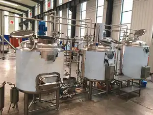 300L 3BBL 3HL SUS304 316 Stainless Steel 2/3/4 Vessels Beer Brewing Equipment Micro Brewery Equipment Fermenting Equipment