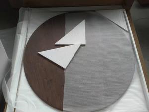 Table à manger de luxe ronde et extensible en verre au design moderne, ensemble de 6 chaises en marbre - Product Image 3